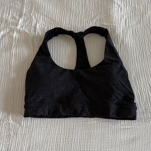 calia charcoal sports bra / S